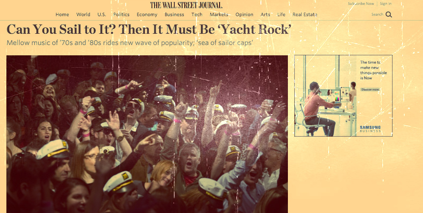 Il ritorno dello Yacht Rock