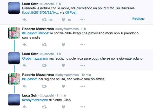 La migliore conversazione su Twitter di sempre