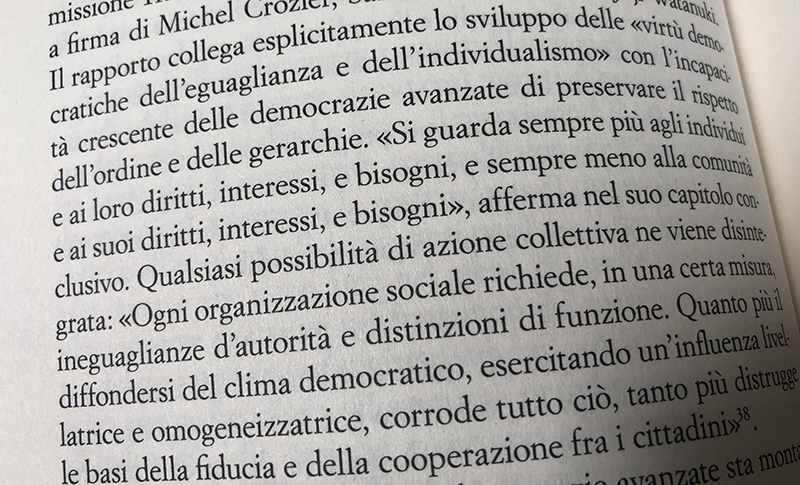 È la democrazia, bellezza