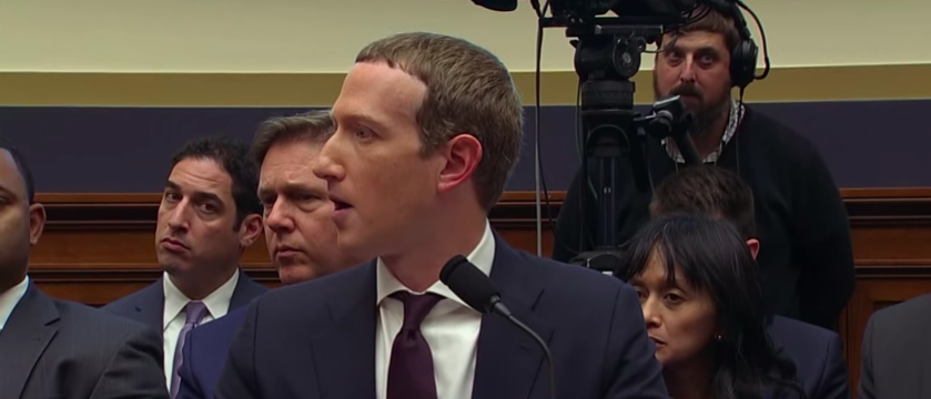 Mark Zuckerberg balbetta