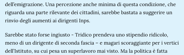 Cos'è e cosa non è il "caso Tridico"